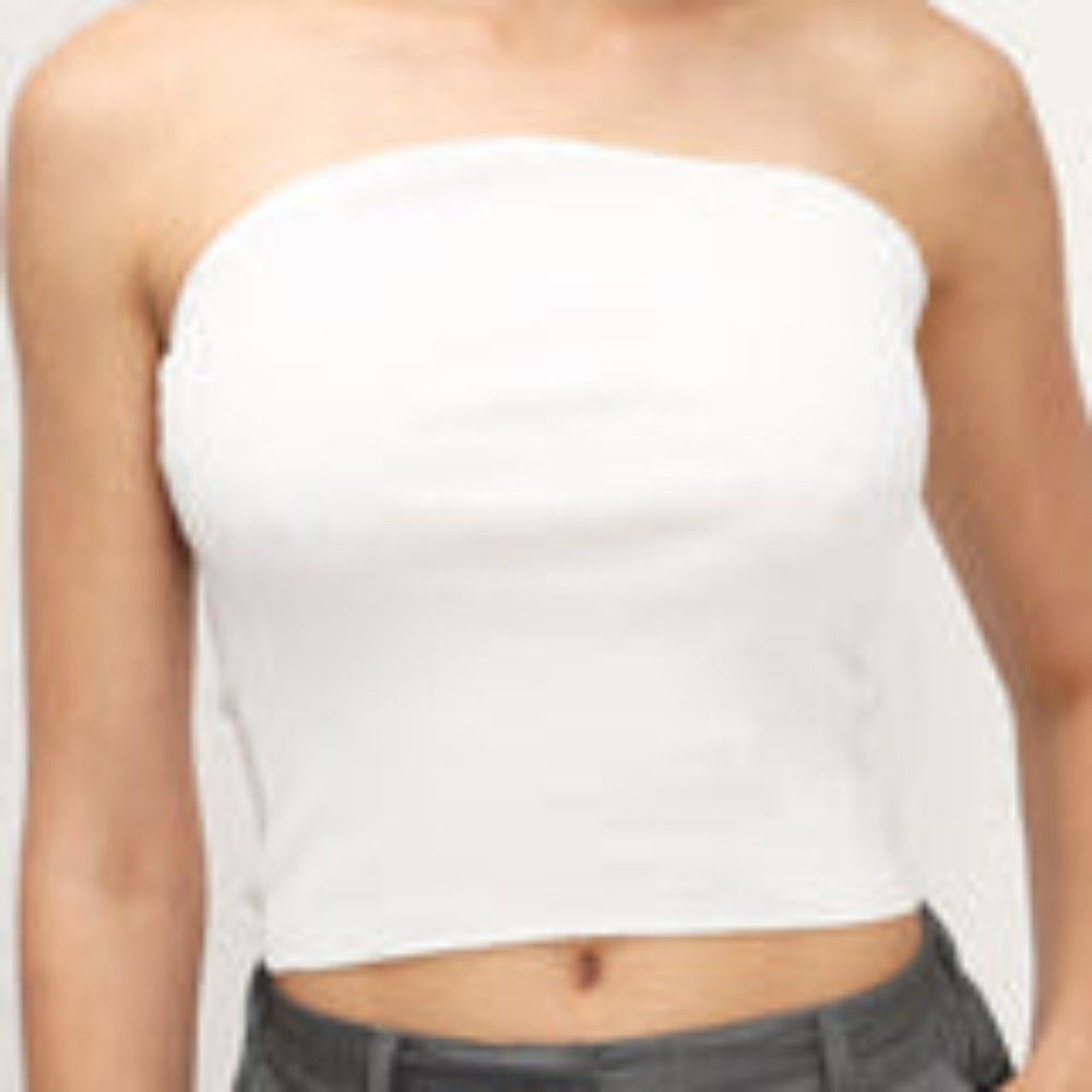 Storets Margo Asymmetric Tank Top White